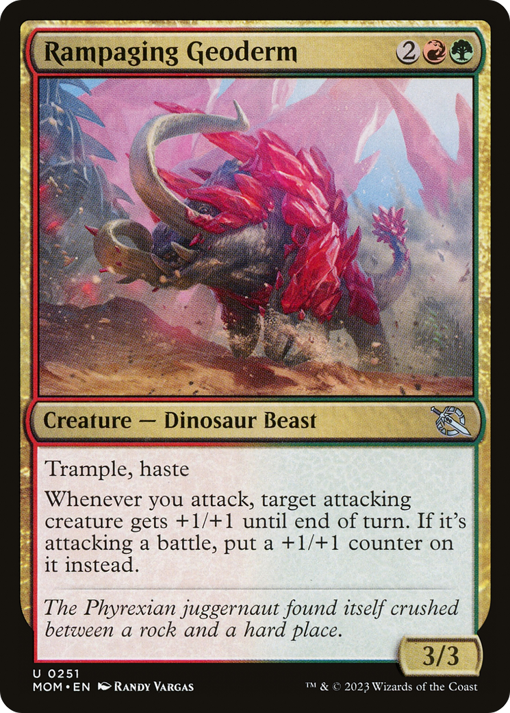 Rampaging Geoderm (MOM) 251