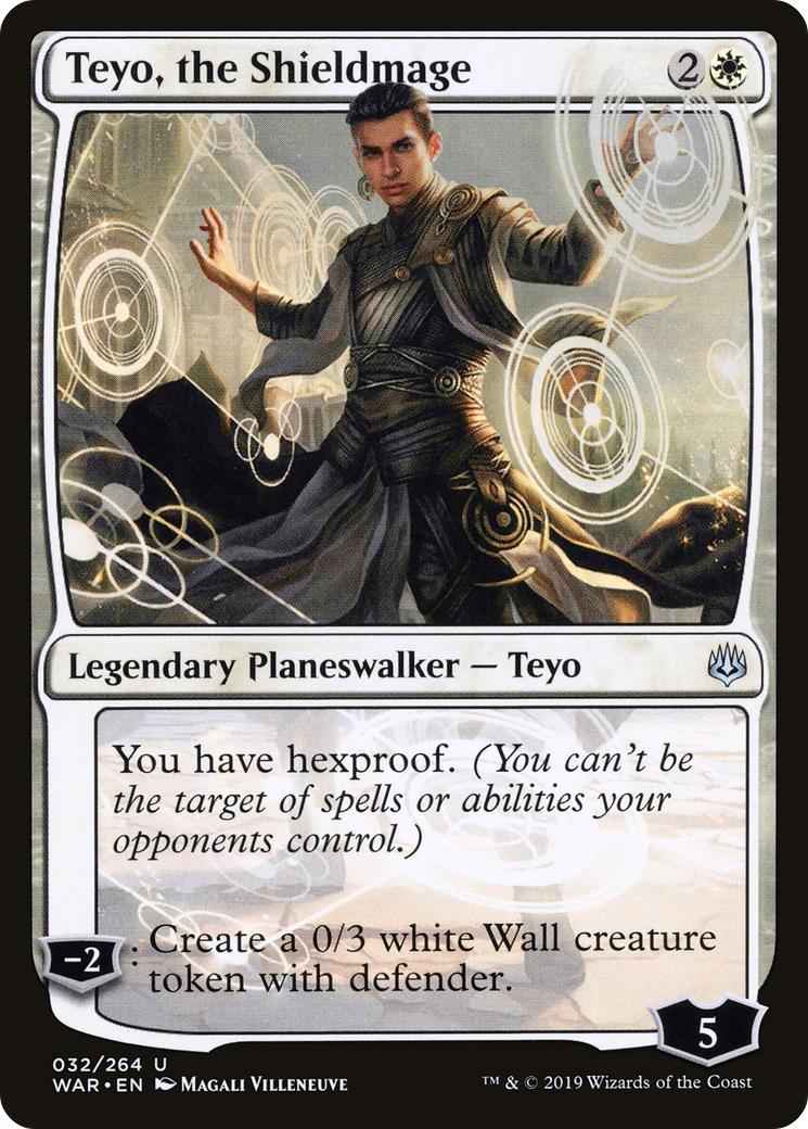 Teyo, the Shieldmage (WAR) 32 - WZRD TCG