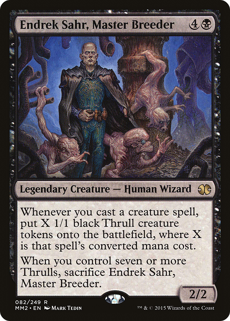 Endrek Sahr, Master Breeder (MM2) 82