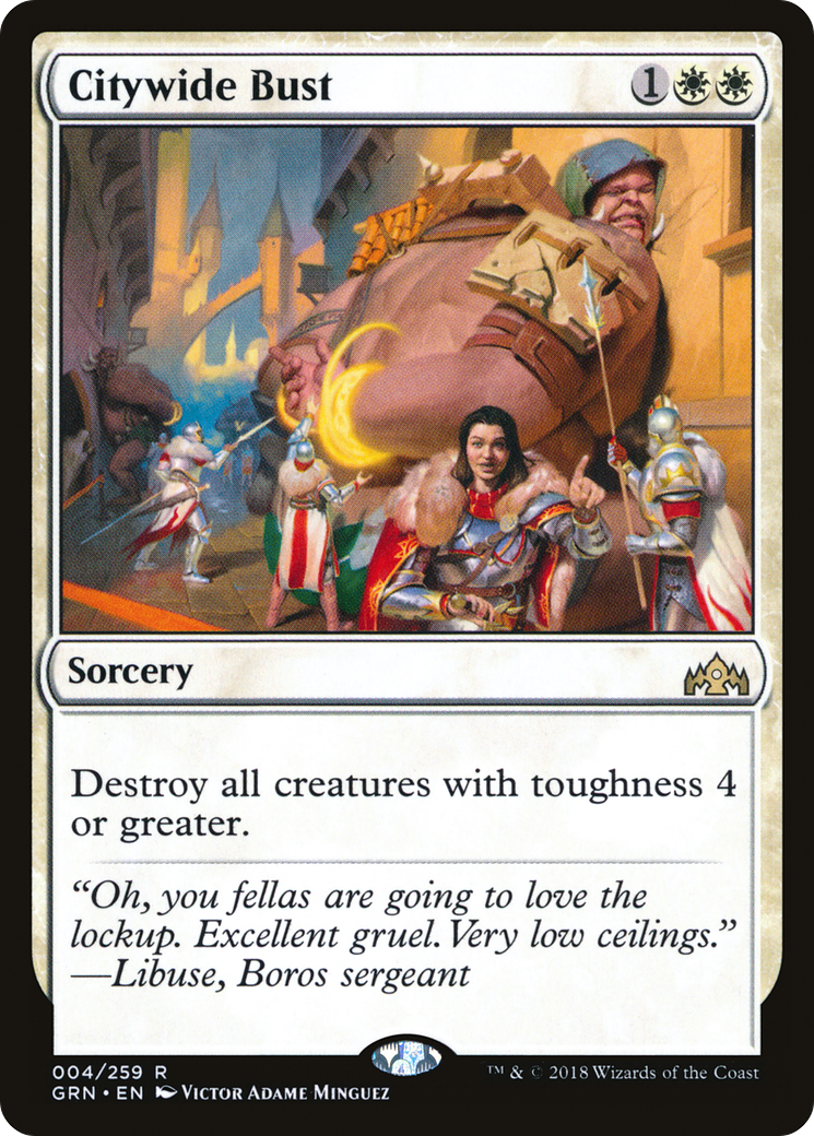 Citywide Bust (GRN) 4 - WZRD TCG