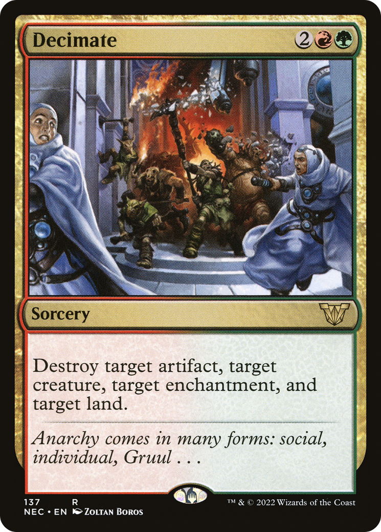 Decimate (NEC) 137