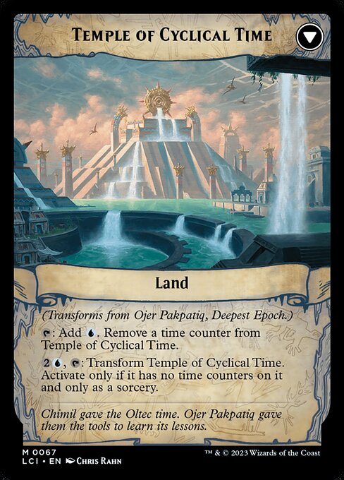Ojer Pakpatiq, Deepest Epoch // Temple of Cyclical Time (Back)