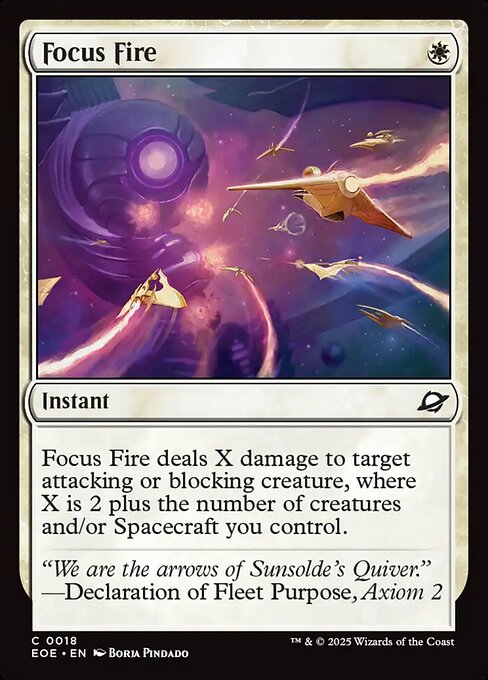Focus Fire front
