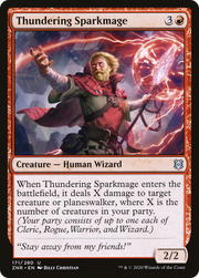 Thundering Sparkmage (ZNR) 171