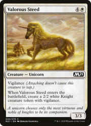 Valorous Steed (M21) 42 - WZRD TCG