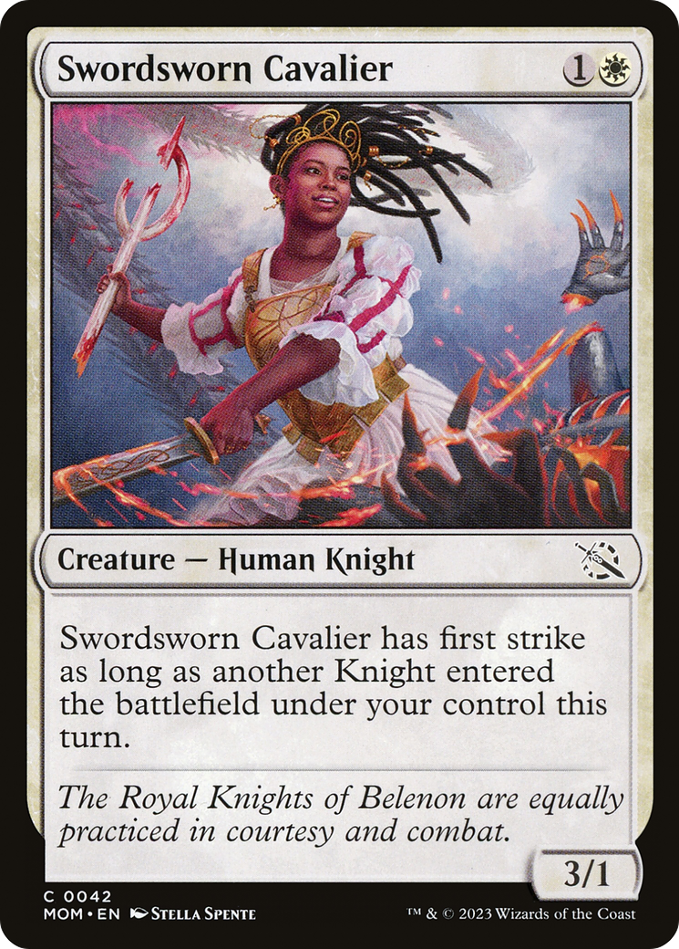 Swordsworn Cavalier (MOM) 42 - WZRD TCG