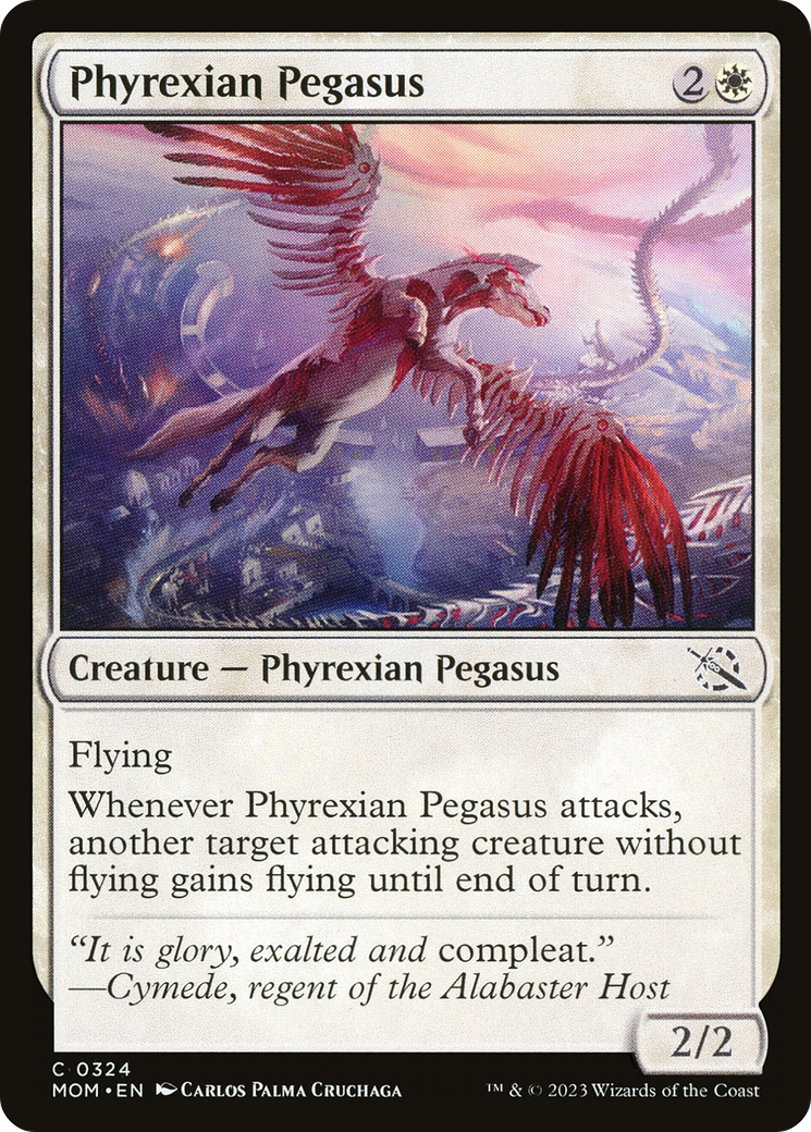 Phyrexian Pegasus (MOM) 324