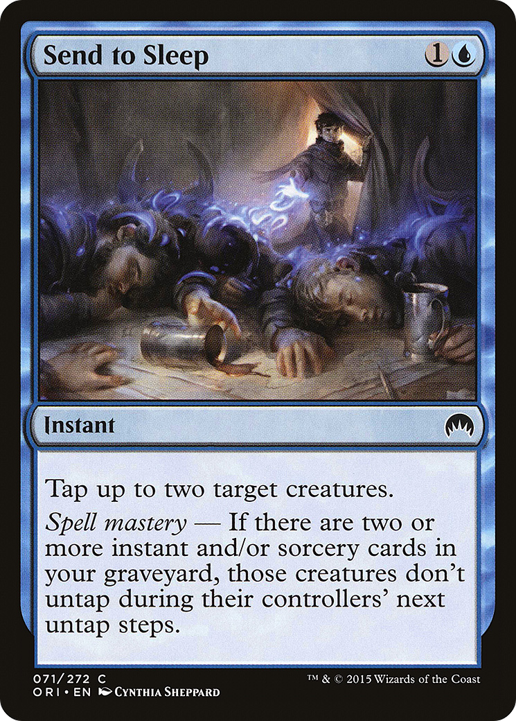 Send to Sleep (ORI) 71 - WZRD TCG
