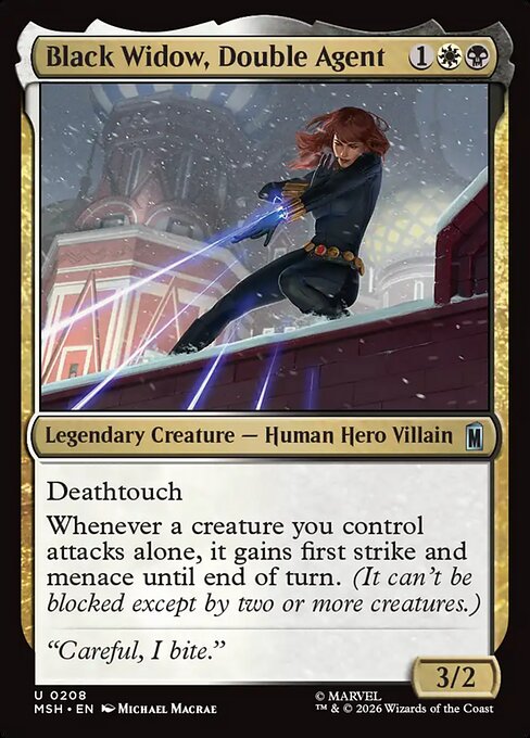 Black Widow, Double Agent