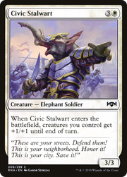Civic Stalwart (RNA) 6 - WZRD TCG