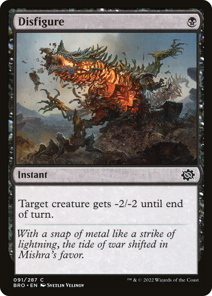 Disfigure (BRO) 91 - WZRD TCG