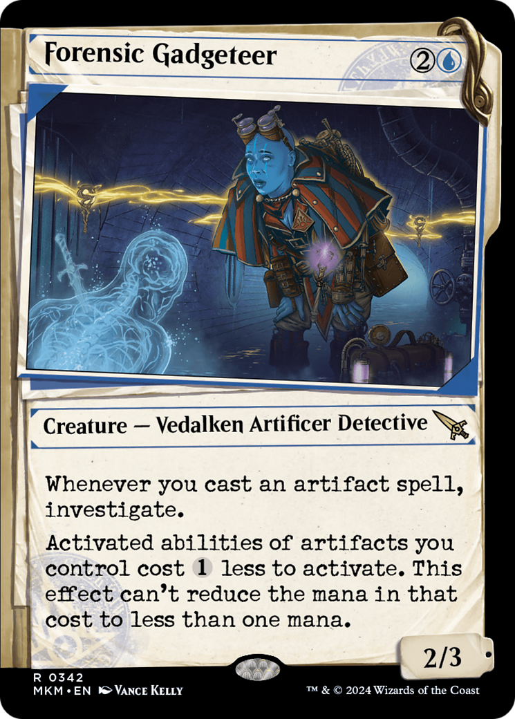 Forensic Gadgeteer (MKM) 342 - WZRD TCG