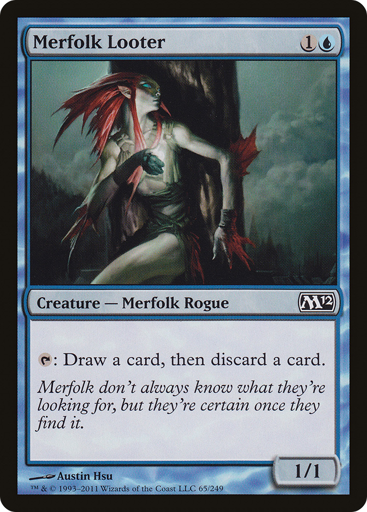 Merfolk Looter (M12) 65 - WZRD TCG