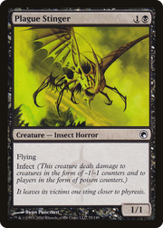 Plague Stinger (SOM) 75 - WZRD TCG