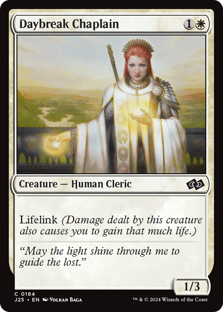 Daybreak Chaplain (J25) 184 - WZRD TCG