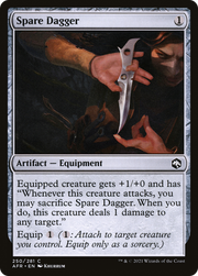 Spare Dagger (AFR) 250 - WZRD TCG