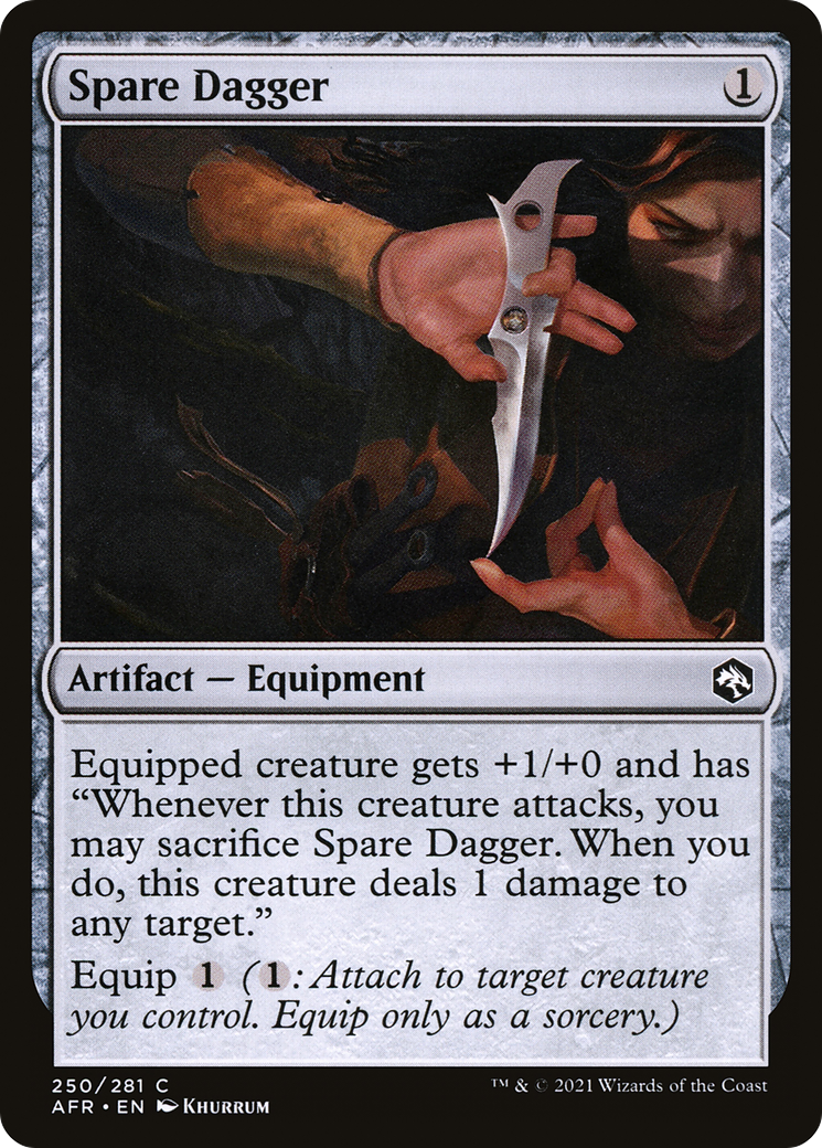 Spare Dagger (AFR) 250 - WZRD TCG