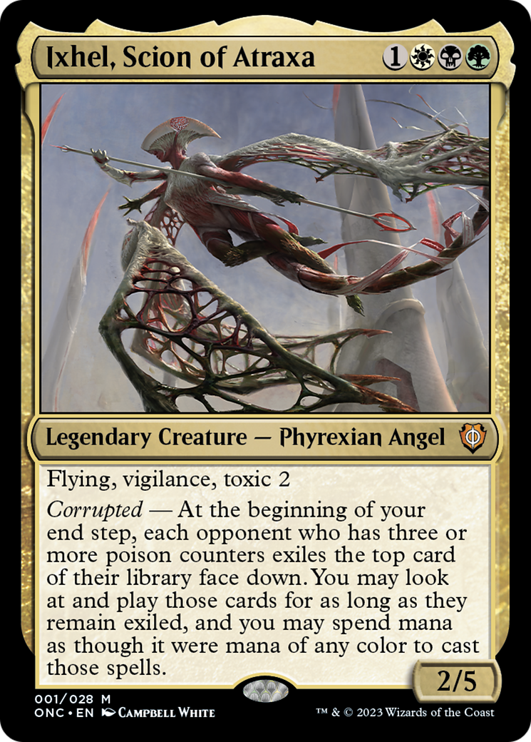 Ixhel, Scion of Atraxa (ONC) 1 - WZRD TCG