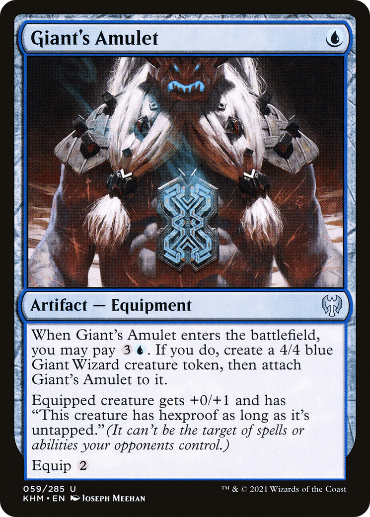 Giant's Amulet (KHM) 59 - WZRD TCG