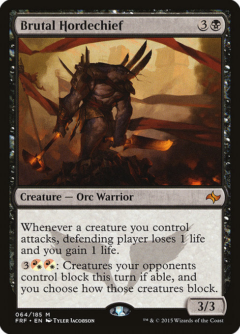 Brutal Hordechief front