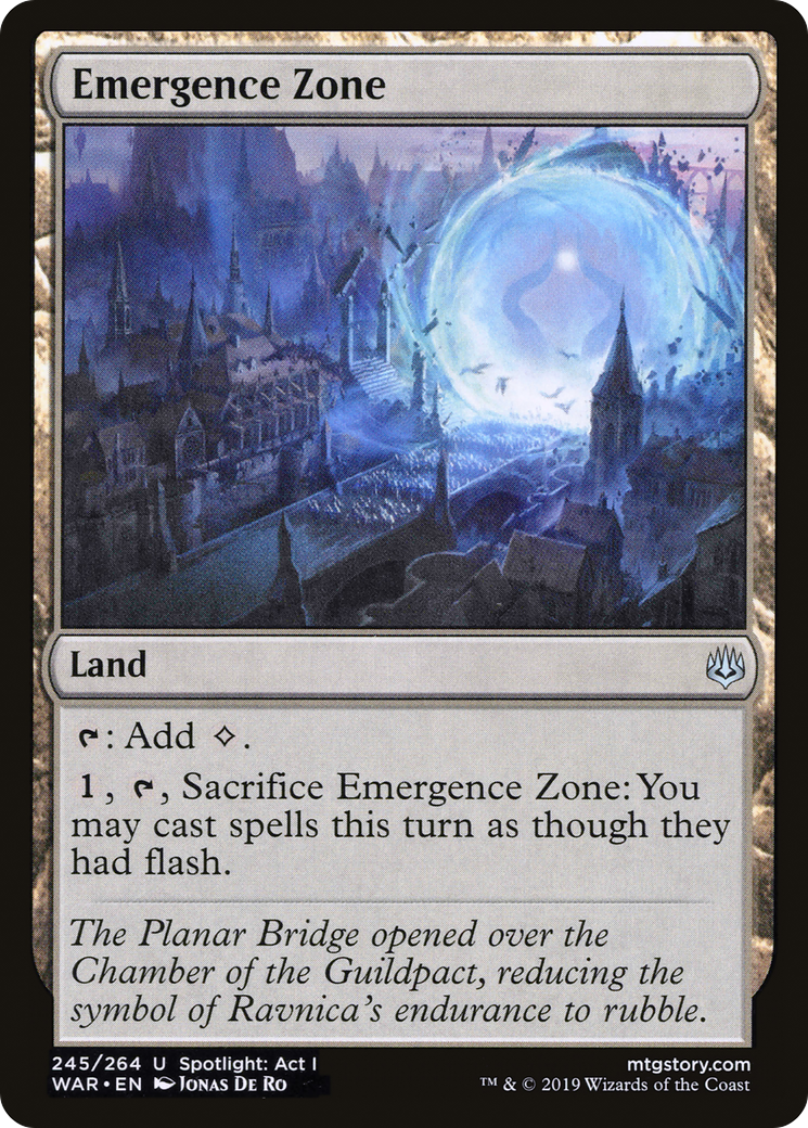 Emergence Zone (WAR) 245