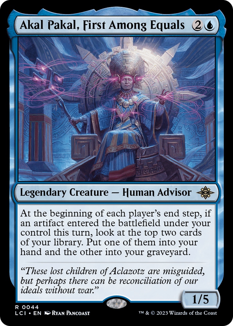 Akal Pakal, First Among Equals (LCI) 44 - WZRD TCG