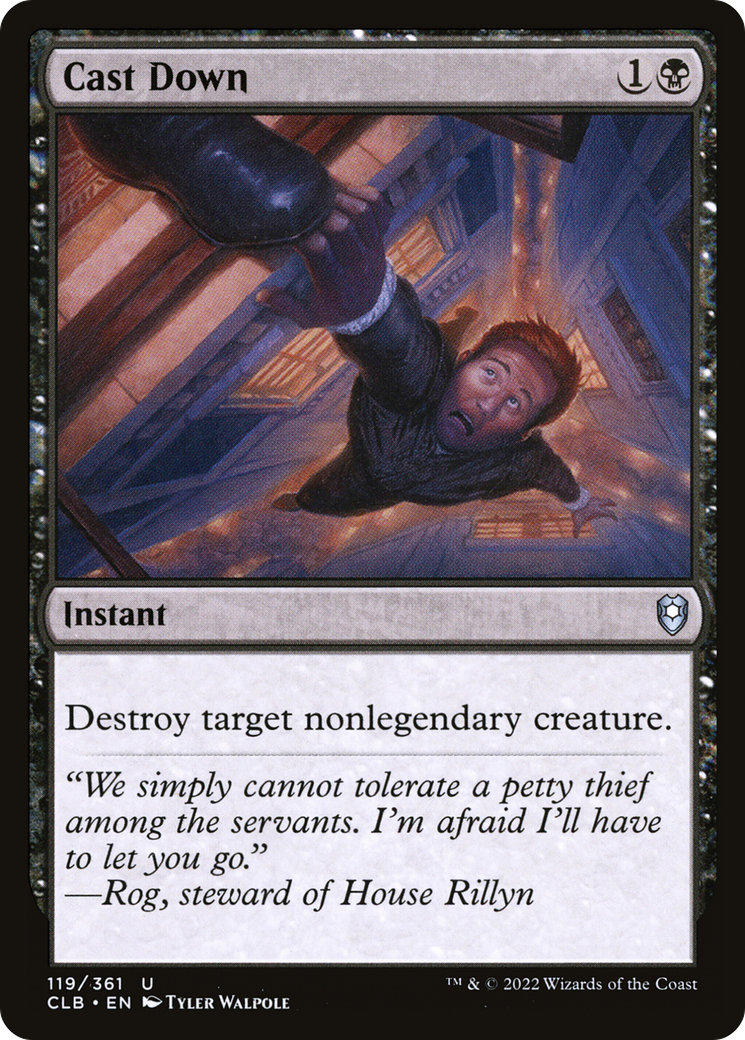Cast Down (CLB) 119 - WZRD TCG