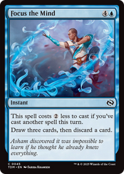 Focus the Mind (TDM) 45 - WZRD TCG