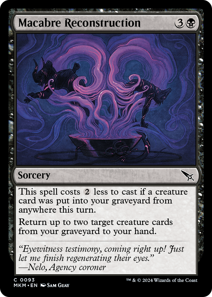Macabre Reconstruction (MKM) 93 - WZRD TCG