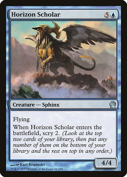 Horizon Scholar front
