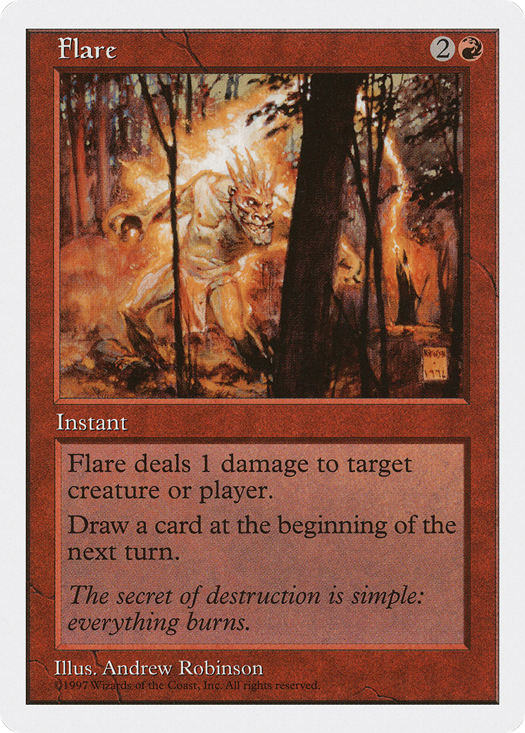Flare (5ED) 230 - WZRD TCG