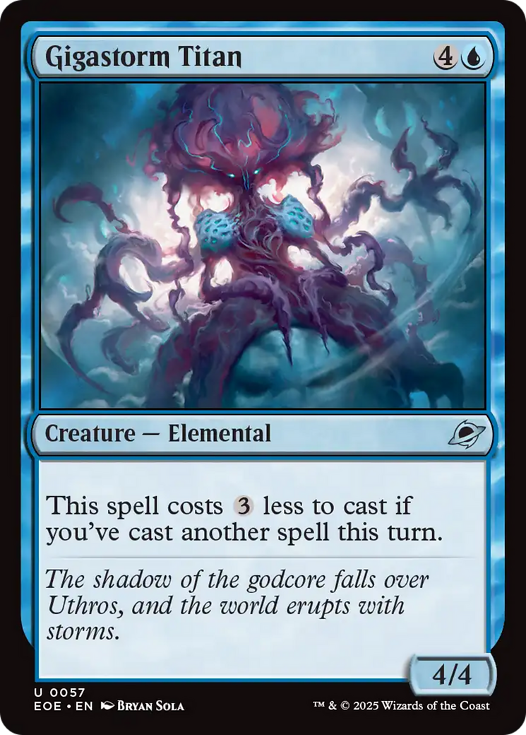 Gigastorm Titan (EOE) 57 - WZRD TCG