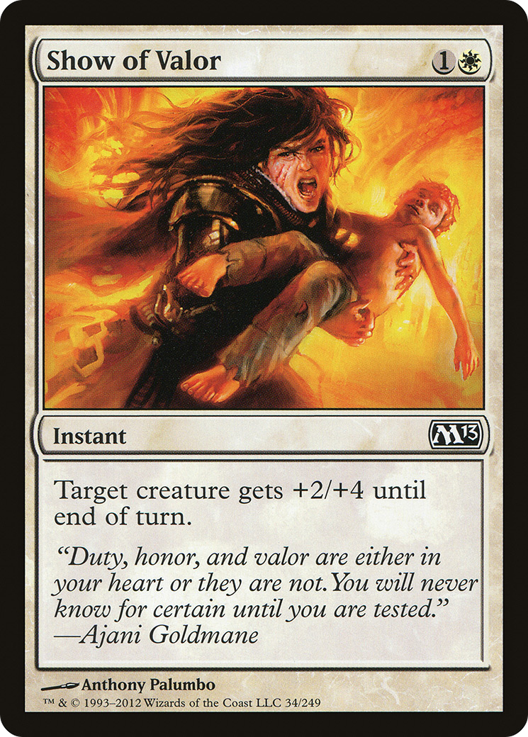 Show of Valor (M13) 34 - WZRD TCG