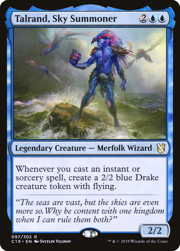 Talrand, Sky Summoner (C19) 97