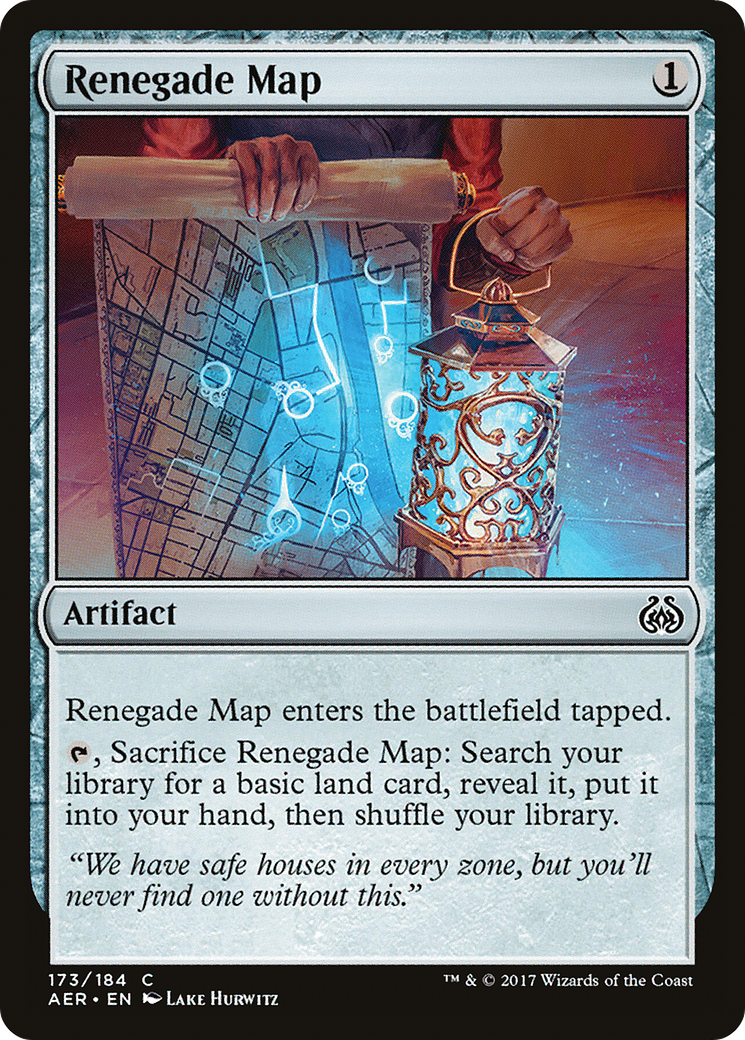 Renegade Map (AER) 173 - WZRD TCG