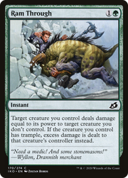 Ram Through (IKO) 170 - WZRD TCG