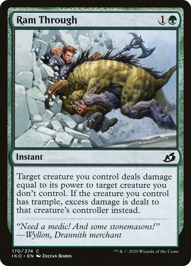 Ram Through (IKO) 170 - WZRD TCG