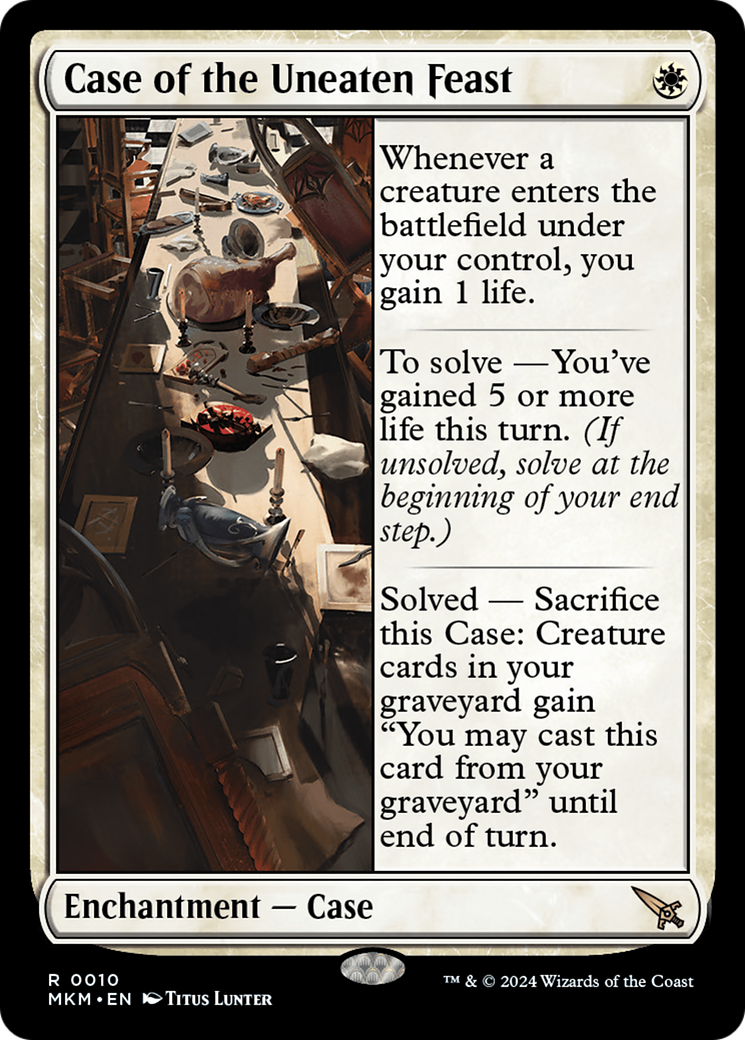 Case of the Uneaten Feast (MKM) 10