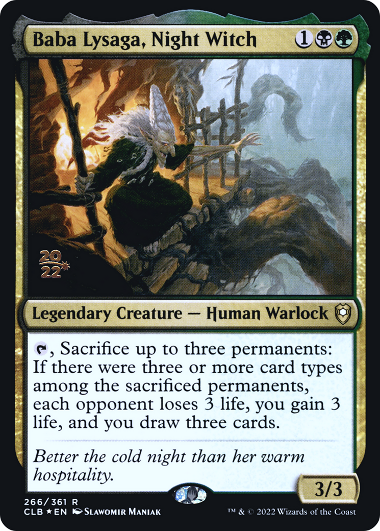 Baba Lysaga, Night Witch (PCLB) 266s