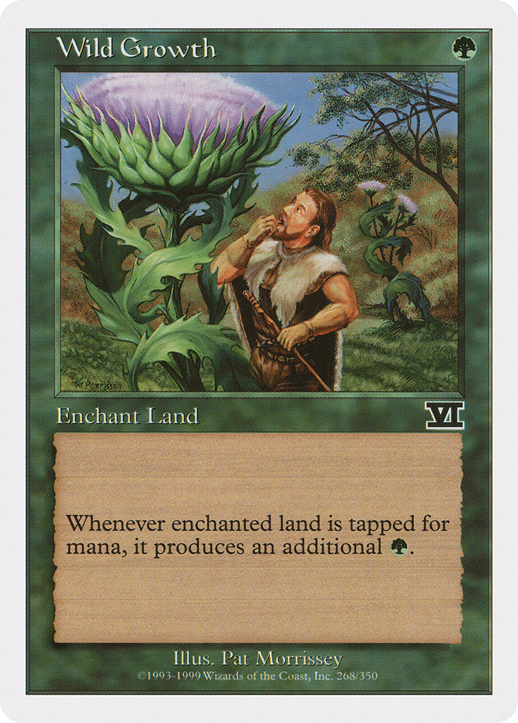 Wild Growth (6ED) 268 - WZRD TCG