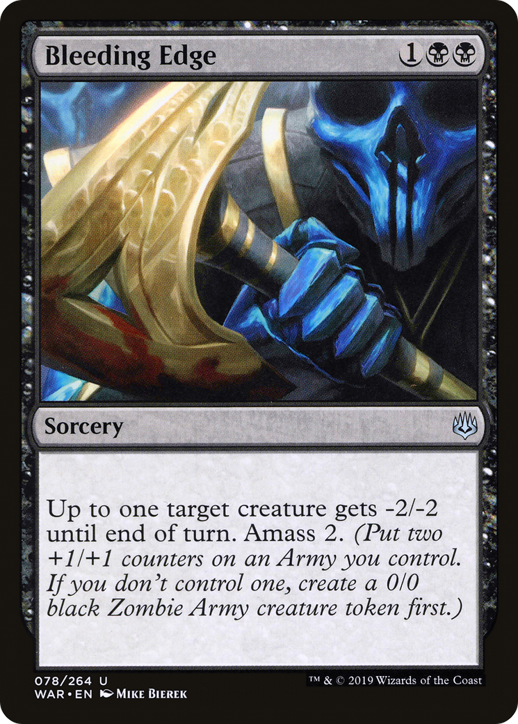 Bleeding Edge (WAR) 78 - WZRD TCG