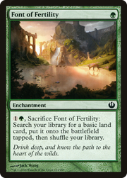 Font of Fertility (JOU) 123 - WZRD TCG