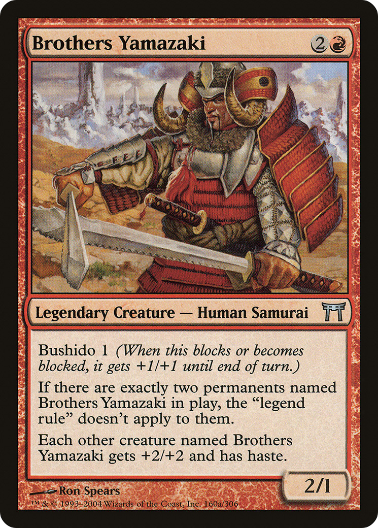 Brothers Yamazaki (CHK) 160a - WZRD TCG