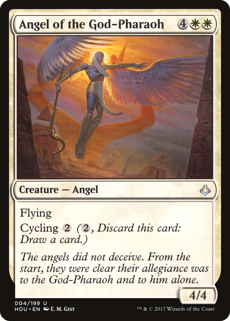 Angel of the God-Pharaoh (HOU) 4 - WZRD TCG