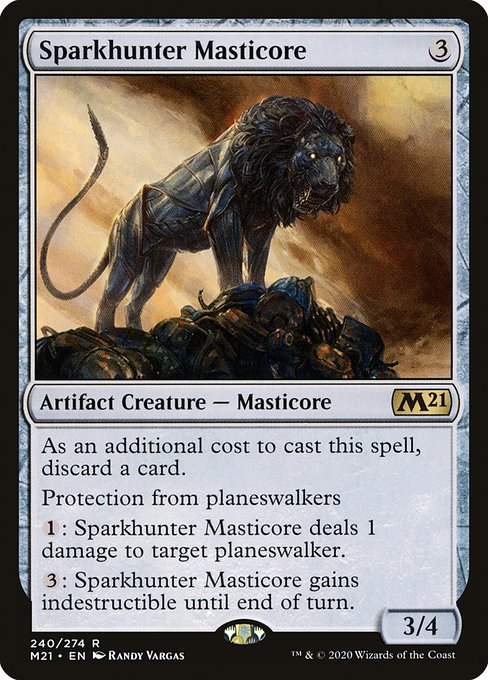 Sparkhunter Masticore front