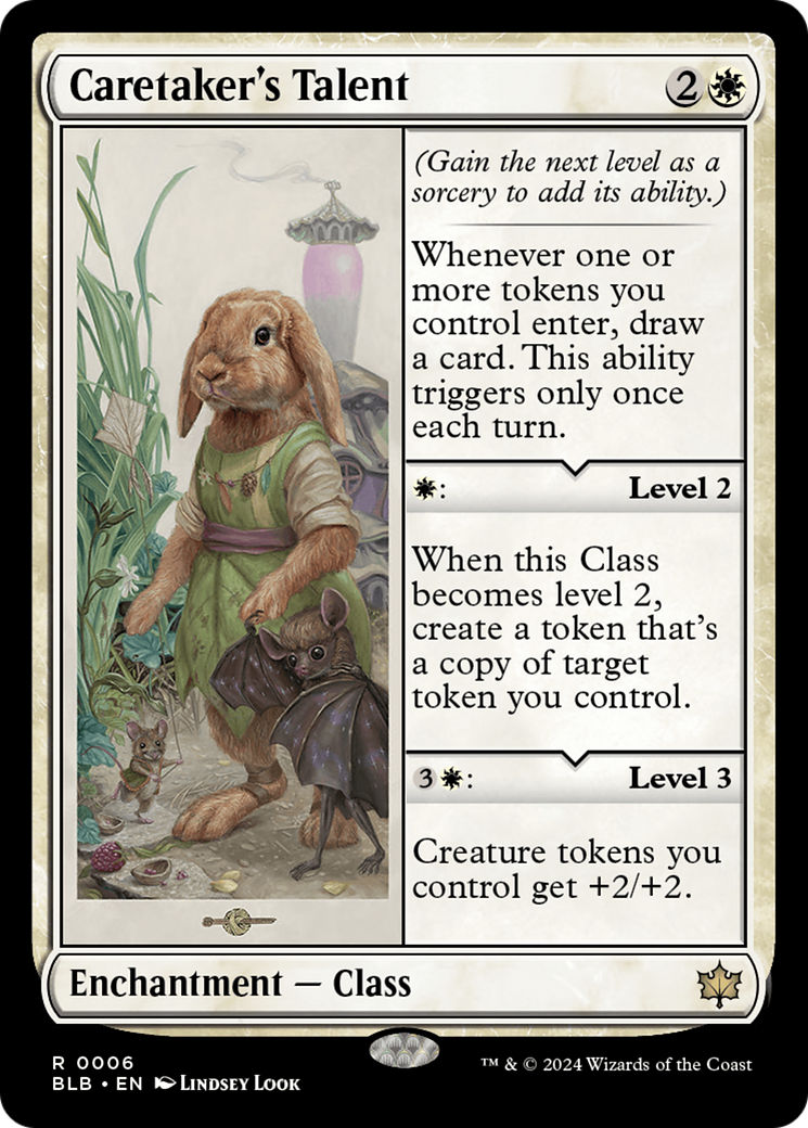 Caretaker's Talent (BLB) 6 - WZRD TCG