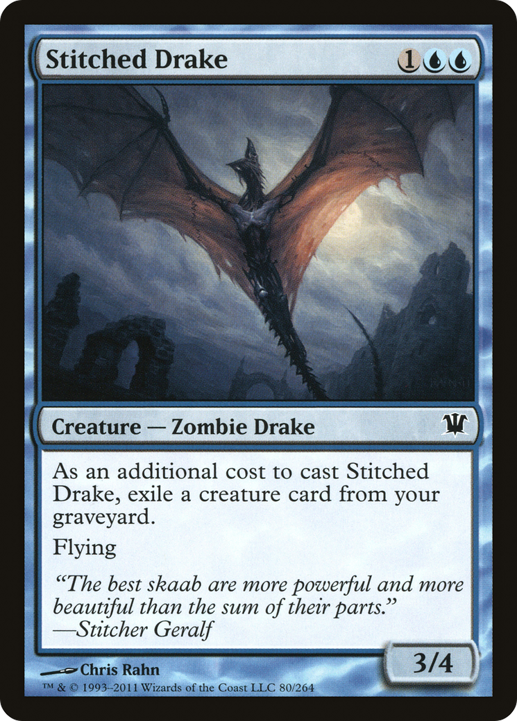 Stitched Drake (ISD) 80 - WZRD TCG
