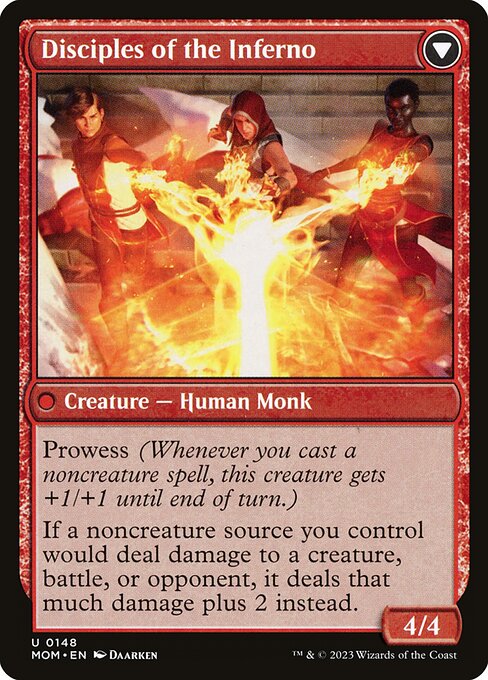 Invasion of Regatha // Disciples of the Inferno (Back)