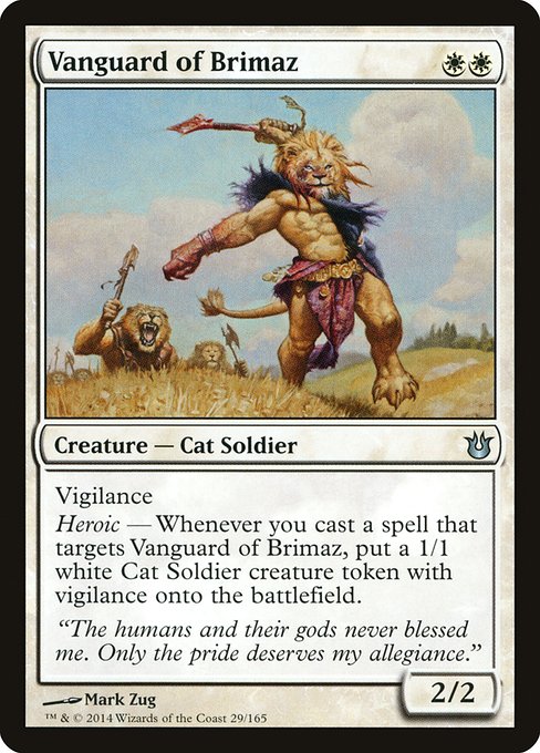 Vanguard of Brimaz front