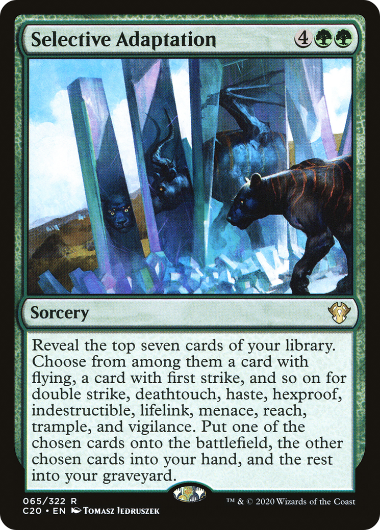 Selective Adaptation (C20) 65
